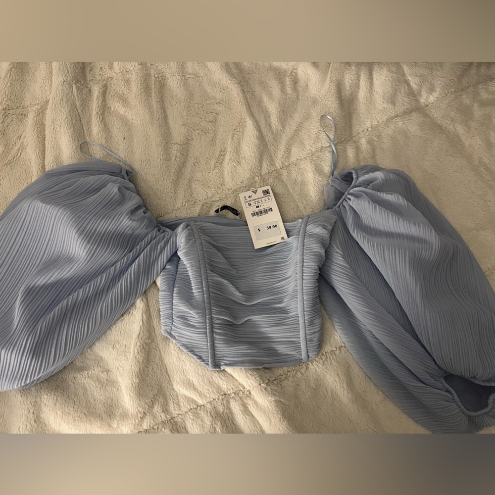 Zara Puffer Sleeve shirt